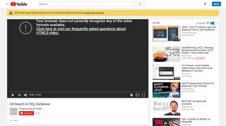 
                            7. C#-Search In SQL Database - YouTube