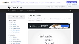 
                            5. C++ Structures - Programiz