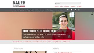 
                            6. C. T. Bauer College of Business at the University of Houston