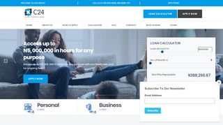 
                            8. C24: Get Quick Online Loan Without Collateral In Nigeria