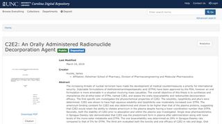 
                            12. C2E2: AN ORALLY ADMINISTERED RADIONUCLIDE ...