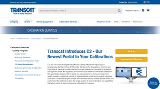 
                            9. C3 Asset & Calibration Management Software | Transcat