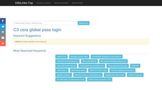 
                            9. C3 csra global pass login Search - InfoLinks.Top