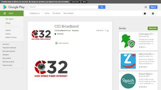 
                            6. C32 Broadband - Google Play पर ऐप्लिकेशन