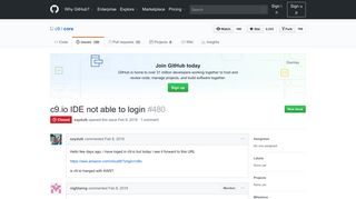 
                            4. c9.io IDE not able to login · Issue #480 · c9/core · GitHub