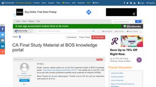 
                            7. CA Final Study Material at BOS knowledge portal - Students Forum ...
