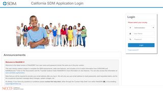 
                            2. CA SDM | California SDM Application Login