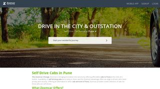 
                            5. Cab Booking Online | Cab Services Online in Pune with Zoomcar