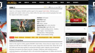 
                            7. Cabal 2 Game Review - MMOs.com