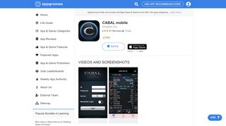 
                            13. CABAL mobile - by ESTgames Corp. - Tools Category - 53 Reviews ...