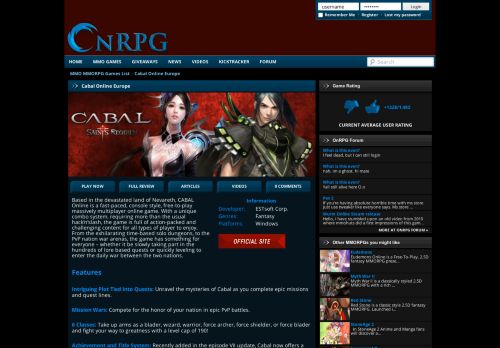 
                            13. Cabal Online Europe | OnRPG
