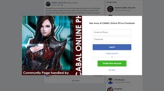 
                            6. CABAL Online PH - Register for a new account now and get ...