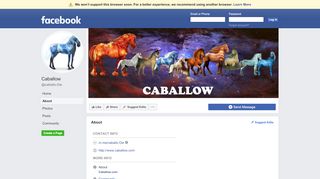 
                            10. Caballow - About | Facebook