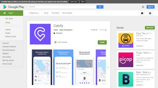 
                            7. Cabify - A cidade é sua – Apps no Google Play