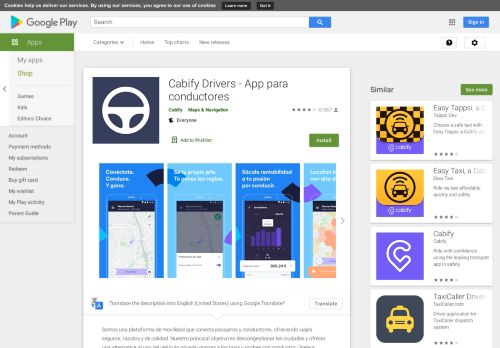 
                            6. Cabify Drivers - Apps en Google Play