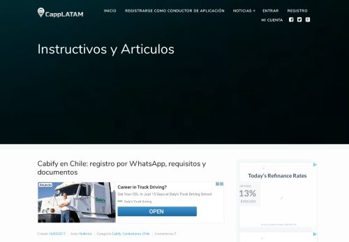 
                            7. Cabify en Chile: registro, vehículos admitidos y documentación ...