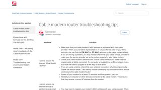 
                            6. Cable modem router troubleshooting tips – SmartFacts Customer ...