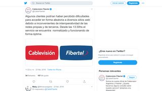 
                            6. Cablevisión Fibertel on Twitter: 