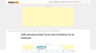 
                            7. CABS Introduces New Terms And Conditions For Its Textacash ...