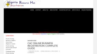 
                            13. CAC Online Business Registration: Complete Guide – Nigeria ...