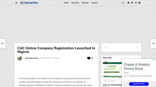 
                            6. CAC Online Company Registration Launched In Nigeria ...