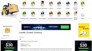
                            12. Cac400 | Traders' Academy - Best Forex Bonus