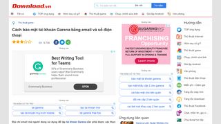 
                            8. Cách bảo mật tài khoản Garena bằng email và số điện thoại