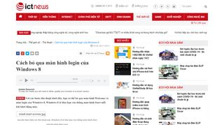 
                            10. Cách bỏ qua màn hình login của Windows 8 - ICTNEWS