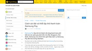 
                            6. Cách cài đặt và thiết lập thẻ thanh toán Samsung Pay - Thegioididong ...