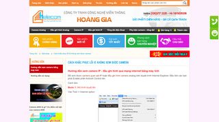 
                            11. Cách khắc phục lỗi IE không xem được camera - Hoang Gia camera