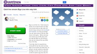 
                            8. Cách live stream Bigo Live trên máy tính - Quantrimang.com