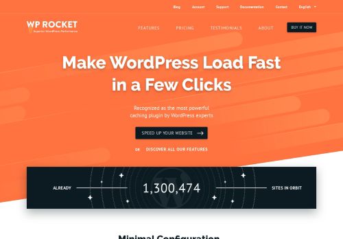 
                            8. Caching Plugin for WordPress - Speed up your website with WP Rocket