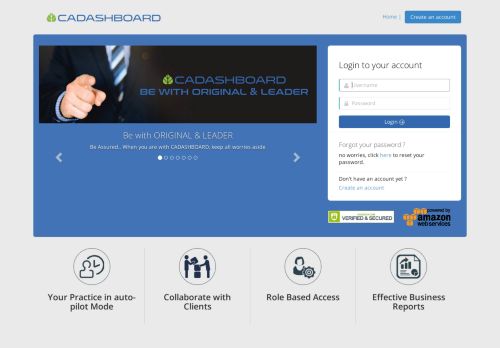 
                            1. CADashboard | Login