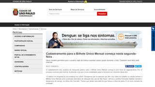 
                            11. Cadastramento para o Bilhete Único Mensal começa nesta segunda ...