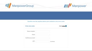 
                            3. Cadastrar-se - ManpowerGroup Brasil