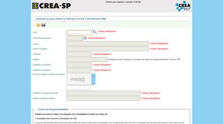 
                            8. Cadastre - CREANet - Crea-SP