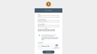 
                            4. Cadastre-se - Mercado Bitcoin