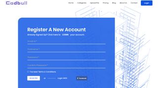 
                            2. Cadbull | Sign up