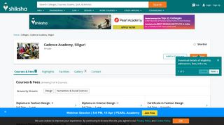 
                            8. Cadence Academy, Siliguri - Courses, Placement Reviews, Ranking ...