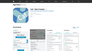 
                            9. Caf - Mon Compte on the App Store - iTunes - Apple