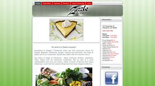 
                            12. Cafe Zazzle: EAT THIS! Fresh Healthy Cuisine - Petaluma, Ca. - 707 ...