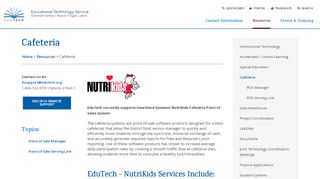 
                            13. Cafeteria - EduTech