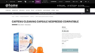 
                            12. caffenu cleaning capsule nespresso compatible - Home.co.za