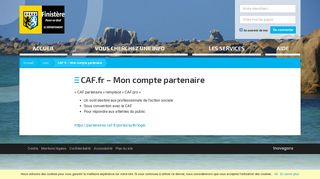 
                            3. CAF.fr - Mon compte partenaire - Portail d'informations sociales ...