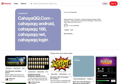 
                            13. CahayaQQ.Com - cahayaqq android, cahayaqq 168 ... - Pinterest