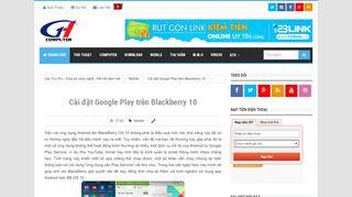 
                            9. Cài đặt Google Play trên Blackberry 10