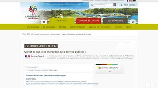 
                            5. Caisse d'allocations familiales (Caf) en ligne / Service-public.fr / Vos ...