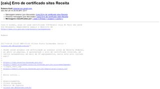 
                            6. [caiu] Erro de certificado sites Receita - Registro.br