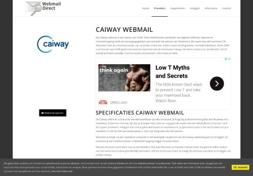 
                            7. Caiway webmail - Gemakkelijk inloggen op jouw mail - Webmail Direct