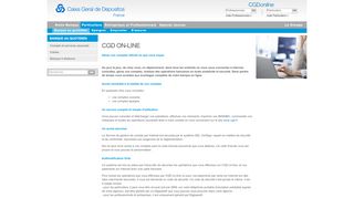 
                            3. Caixa Geral de Depósitos - CGD on-line